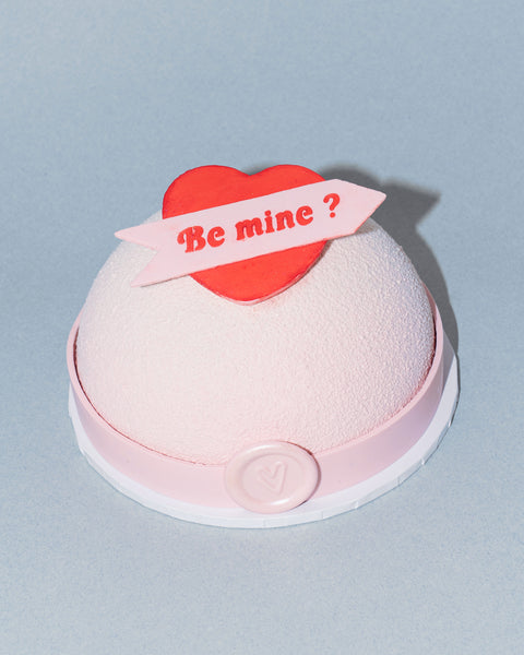 Be mine gelato cake